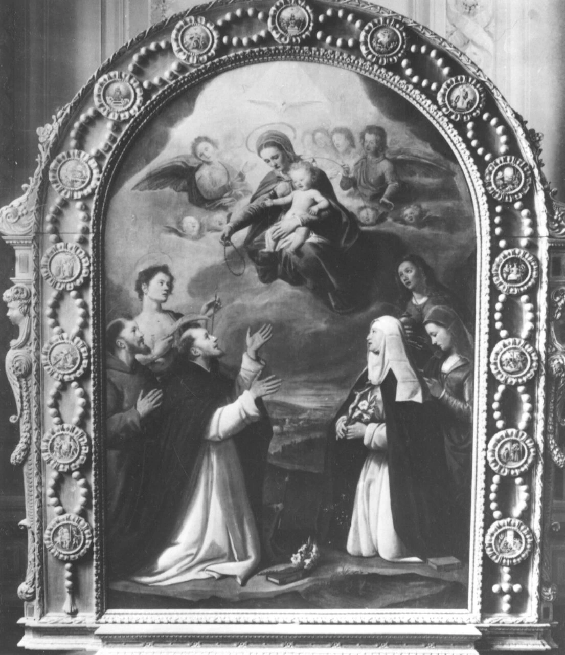 Madonna del Rosario e Santi - Dicomaro, Firenze
